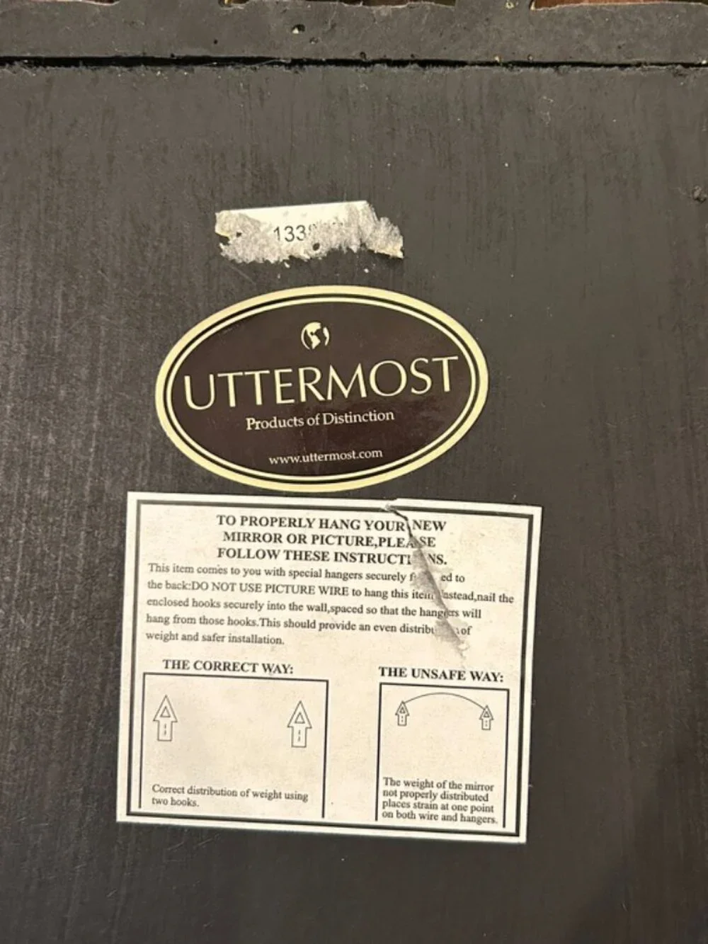 UTTERMOST Mirror - UEC